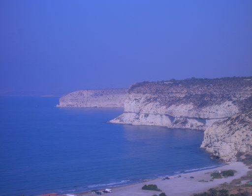 Panorama of Cyrus Souther Coast, Cyprus