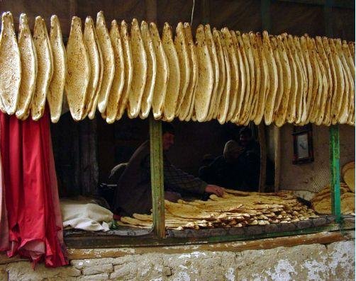 Kabul Afghanistan Local food stalls in Kabul