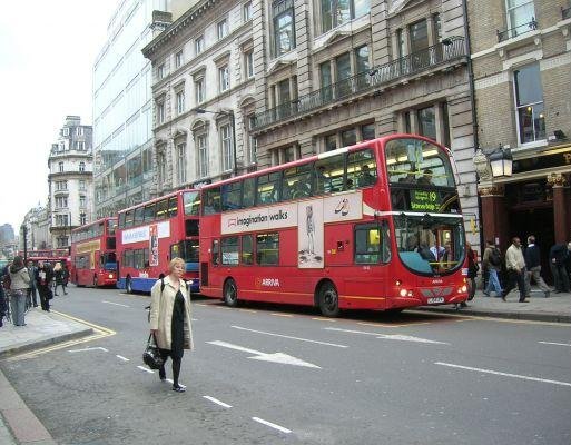 The red London busses, United Kingdom