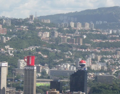 Caracas Venezuela View over Caracas, Venezuela