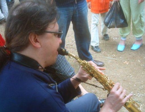 Artist at the Al Janana Festival, Lebanon