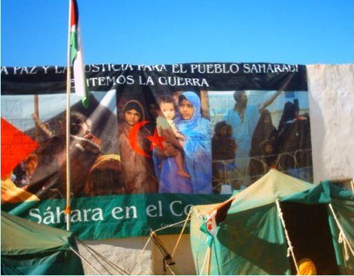 Sahara Desert Marathon near Tindouf, Algeria