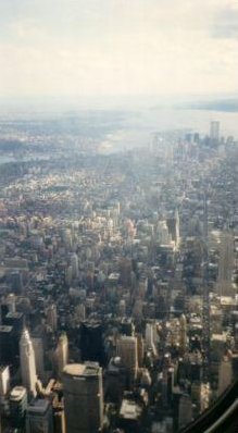 View from the South Tower, NY, New York United States