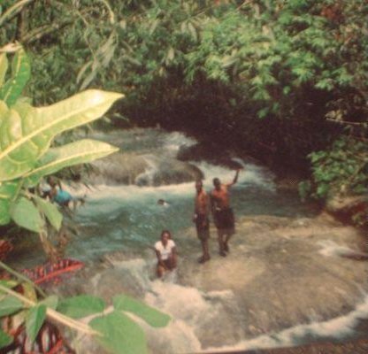 Negril Jamaica Waterfalls in Negril, Jamaica