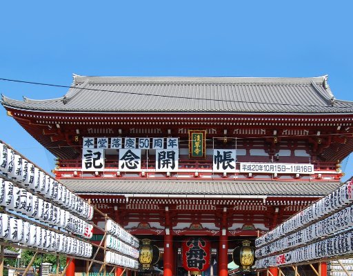 Sensoji Temple Tokyo, Tokyo Japan