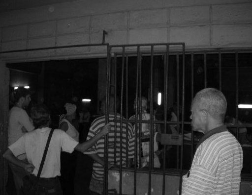 Cuban locals in line for food, Cuba