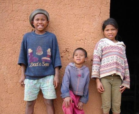 Local kids in Madagascar, Madagascar