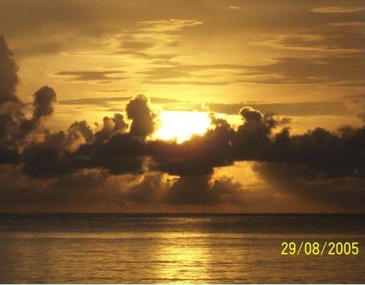 Amazing sunset in Jamaica, Negril Jamaica