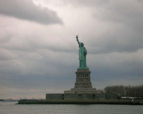 The Statue of Liberty in New York, United States