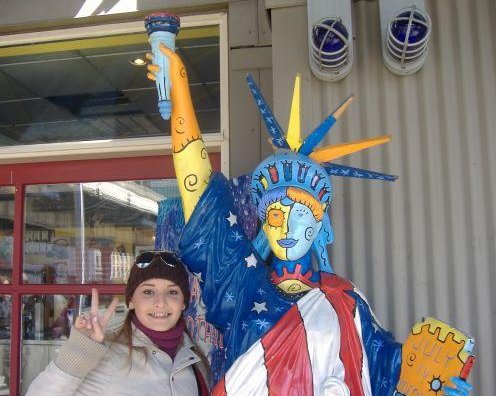 Photos with the Statue of Liberty, United States