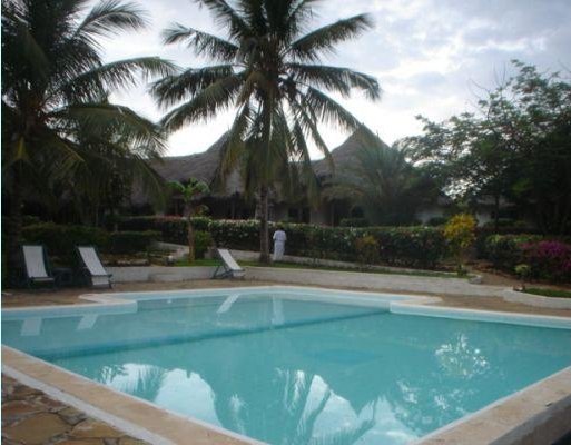 Our pool at our hotel in Kenya, Malindi Kenya