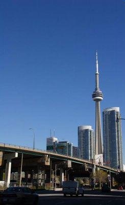 The CN Tower of Toronto Toronto Canada North America