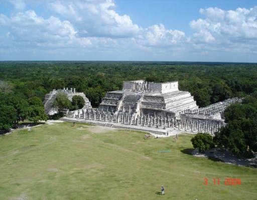 Photos of the mayan temple ruins, Mexico