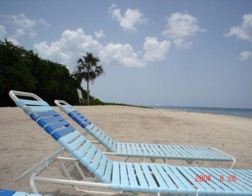 The beach on Isla Cozumel in Mexico, Mexico