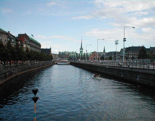 Christianshavns Canal in Copenhagen, Denmark, Copenhagen Denmark