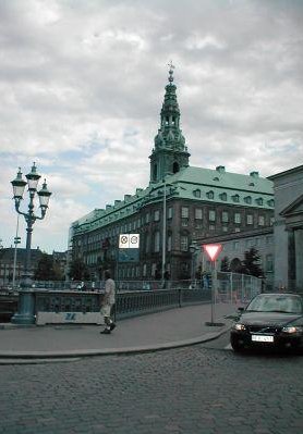 Copenhagen Denmark Christiansborg Palace, Danish Parliament