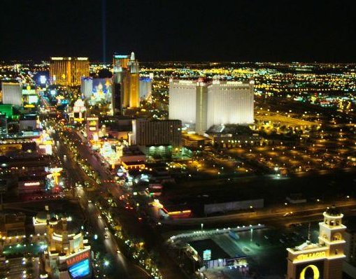 Las Vegas Strip in Nevada. New Orleans  