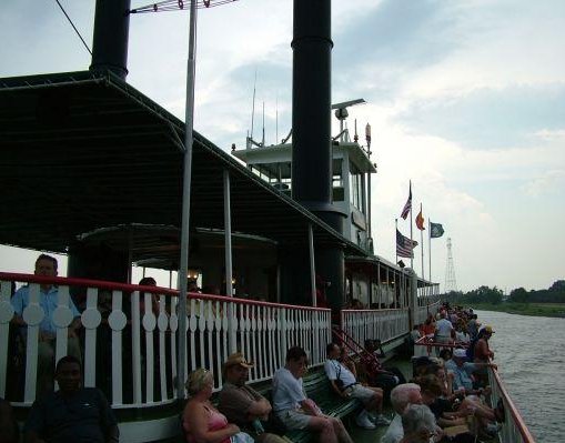 Natchez cruise on the Mississippi River., United States