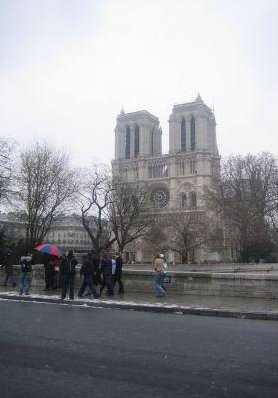 Photos of The Notre Dame in Paris., France