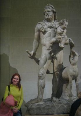 Statues of the Louvre in Spain., Paris France