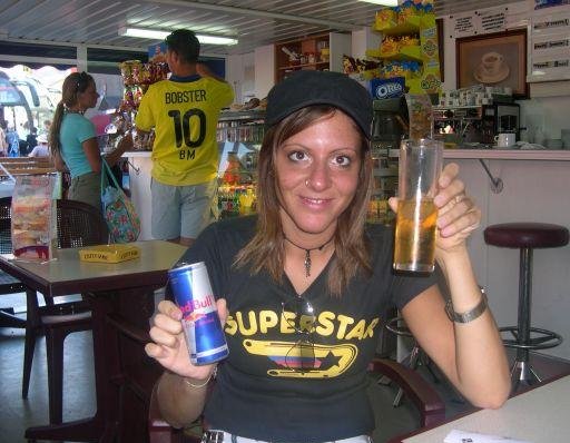 Lloret de Mar Spain In need of some Red Bull.