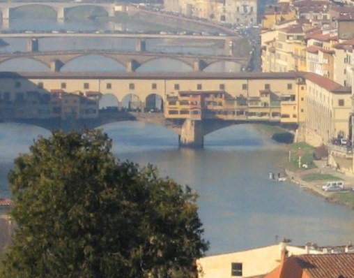 The Arno river in Florence, Italy., Florence Italy