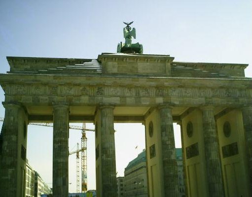 Berlin Germany Brandenburg Gate in Berlin.