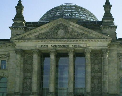 Berlin Germany The Reichstag building, Berlin.