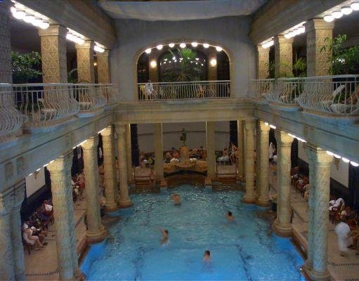 Széchenyi Thermal Bath in Budapest., Hungary