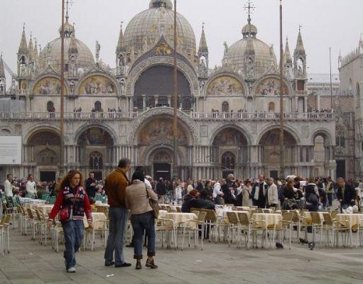 Piazza San Marco in Venice, Italy. Venice Italy Europe