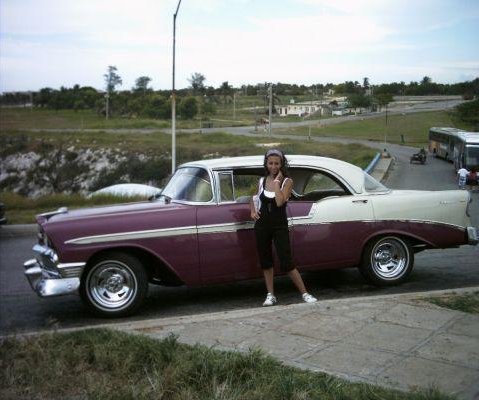 Authentic Cuban car., Cayo Largo Cuba