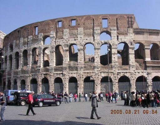 Photos of the Colosseum in Rome., Rome Italy