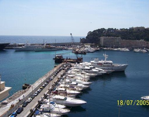 Monaco Monaco The harbour of Montecarlo.