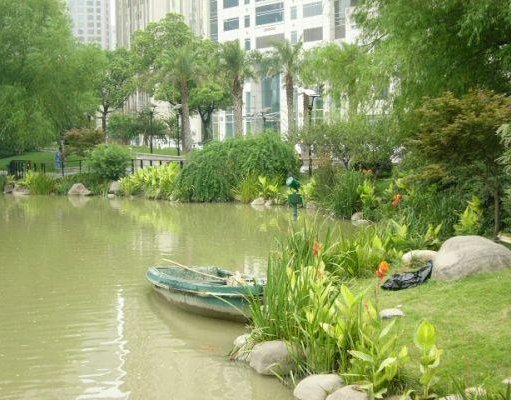 The canals of Shanghai., China