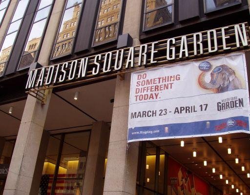 Madison Square Garden in New York., New York United States