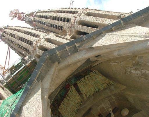 The Sagrada Familia in Barcelona., Barcelona Spain