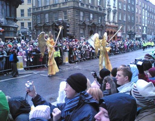 Photos of Saint Patrick's Day in Dublin., Ireland