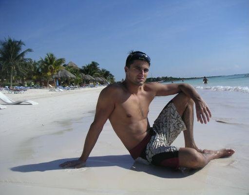 On the beach in Mexico., Mexico