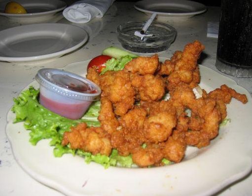 Typical dish in Miami, fried crocodile!, Miami United States