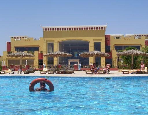 The swimming pool at the Tulip resort., Egypt