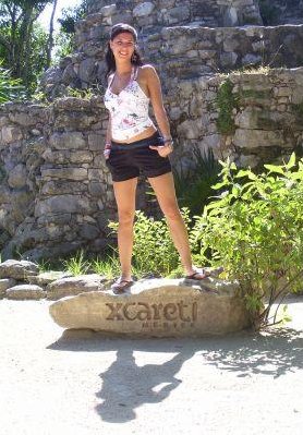 Visiting the Xcaret park in Mexico., Mexico