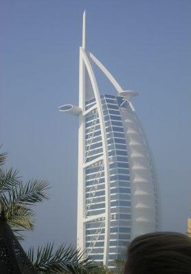 The famous Burj Al Arab., Dubai United Arab Emirates