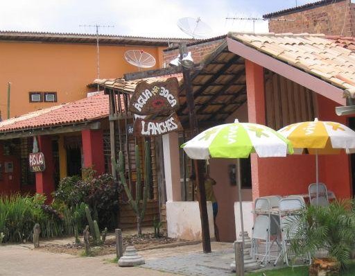 Souvenir shop in a small town on the Costa do Sauipe., Brazil