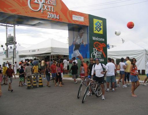 The finals of the 2004 Brasil Open, tennis chiampionship., Brazil