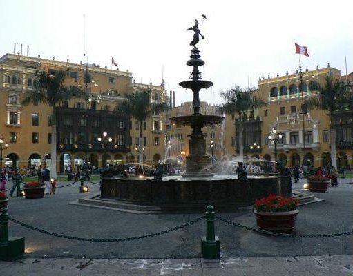 Lima Peru Photo of the Government Palaca in Lima, Peru.