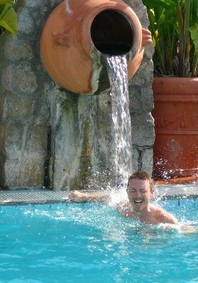 The thermal baths of Ischia., Italy