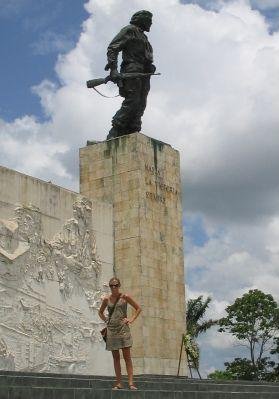 Havana Cuba The statue and the tombe of Che Guevara in Santa Clara, Cuba.