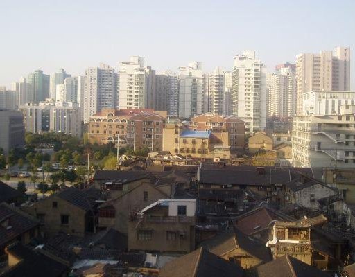 The skyline of Shanghai, China., Shanghai China