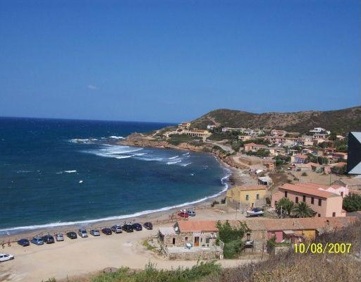 Travelling around Sardinia in camper., Italy