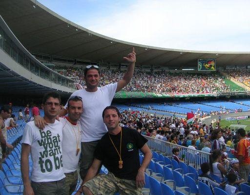 Salvador Brazil Semifinals of the Rio Cup at the Maracanà stadium.